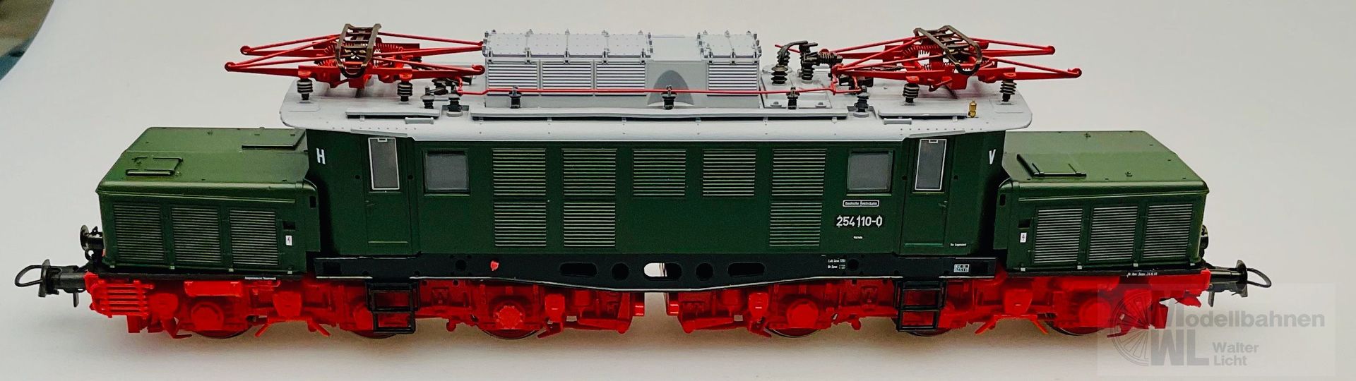 Roco 63865 - Roco - E-Lok BR 254 110-0 DR Ep.IV grün H0/GL